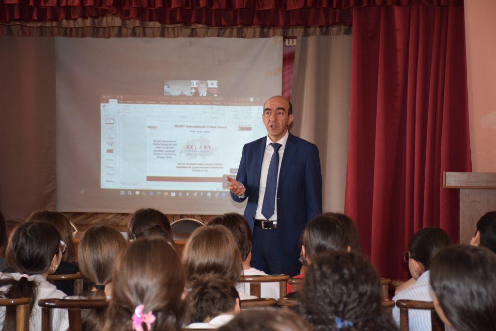 Meeting with Primary School No. 78 – Swiss Academy in Armenia