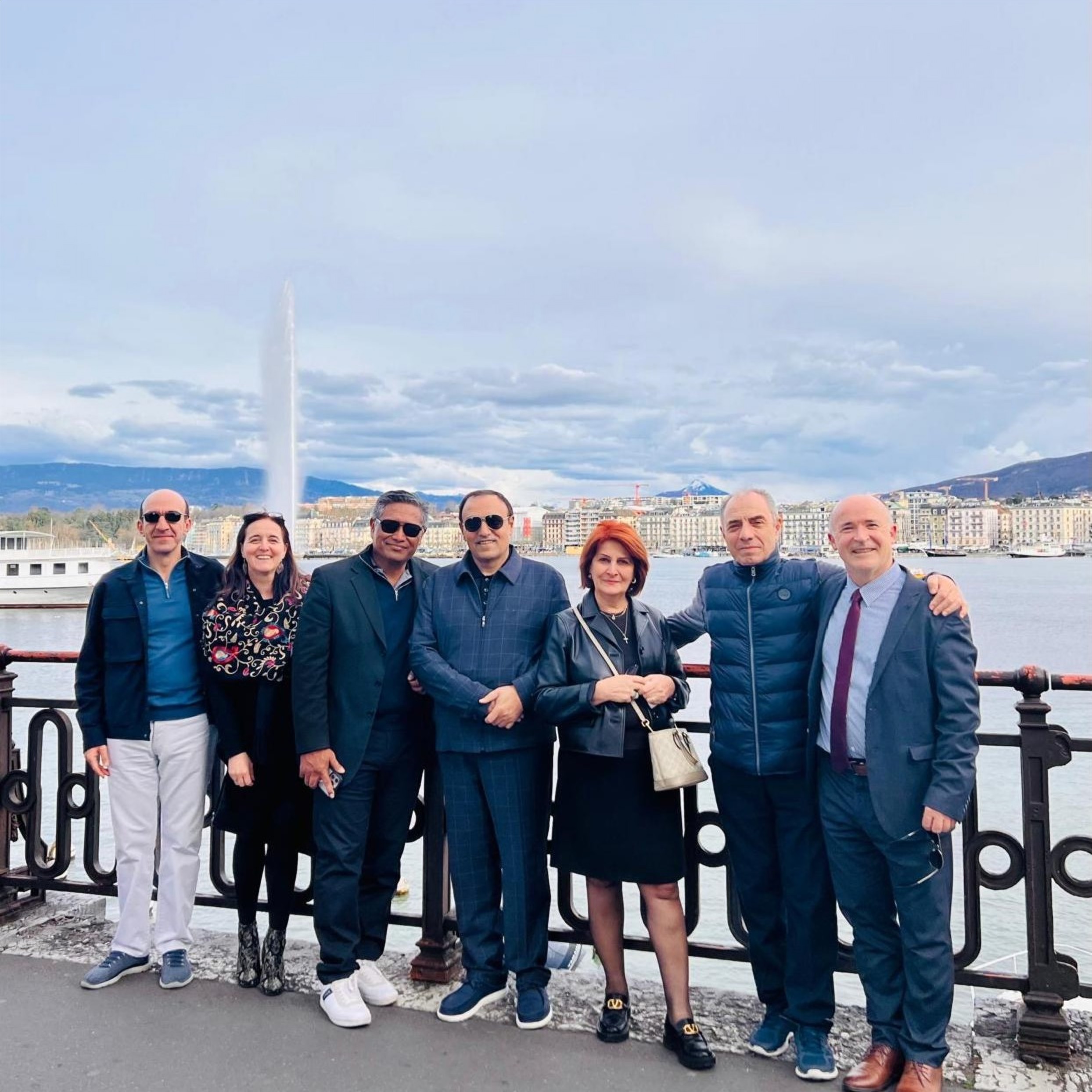 Swiss Academy in Armenia delegation in Geneva, Switzerland