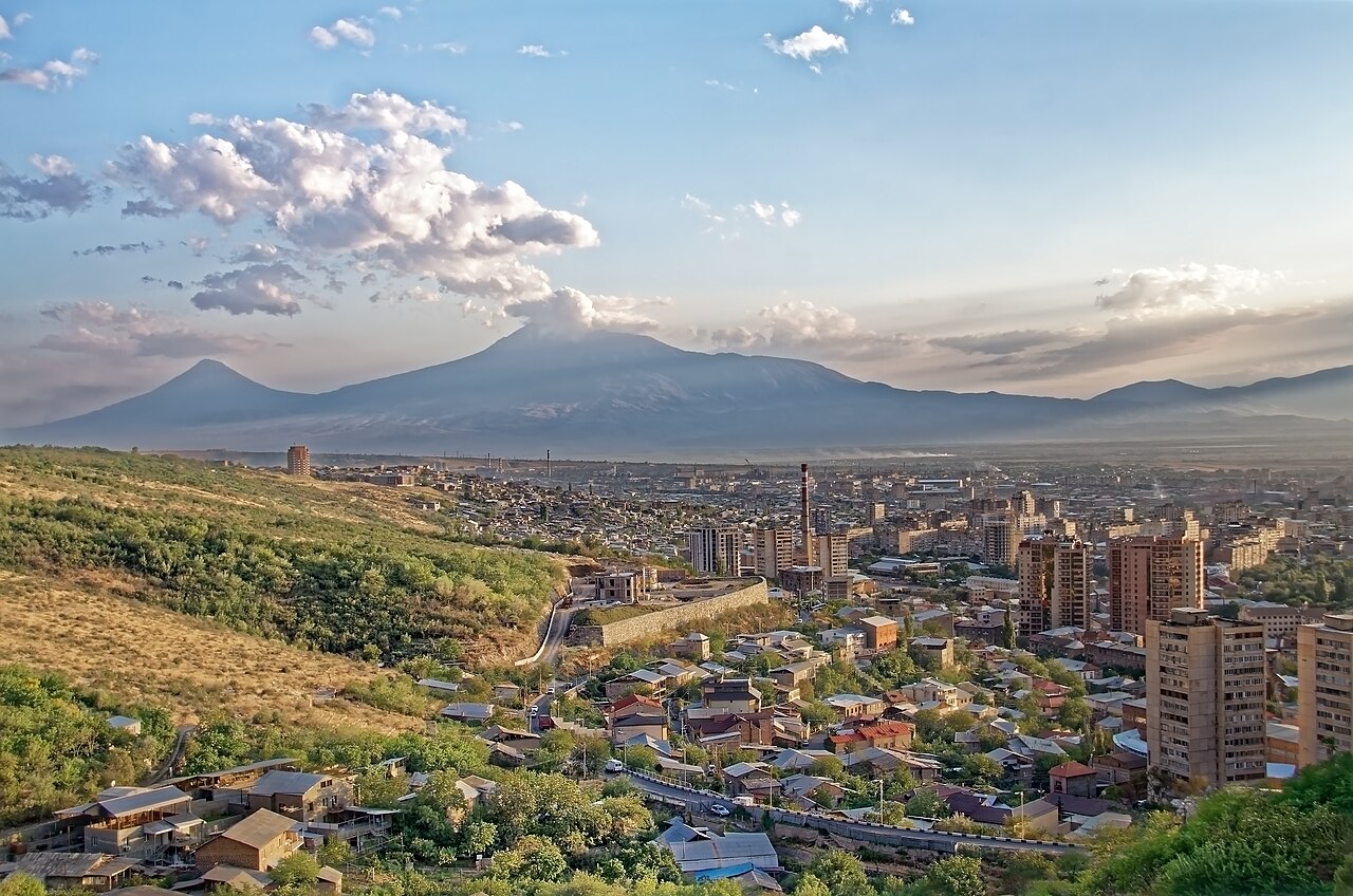 Yerevan with Mount Ararat
